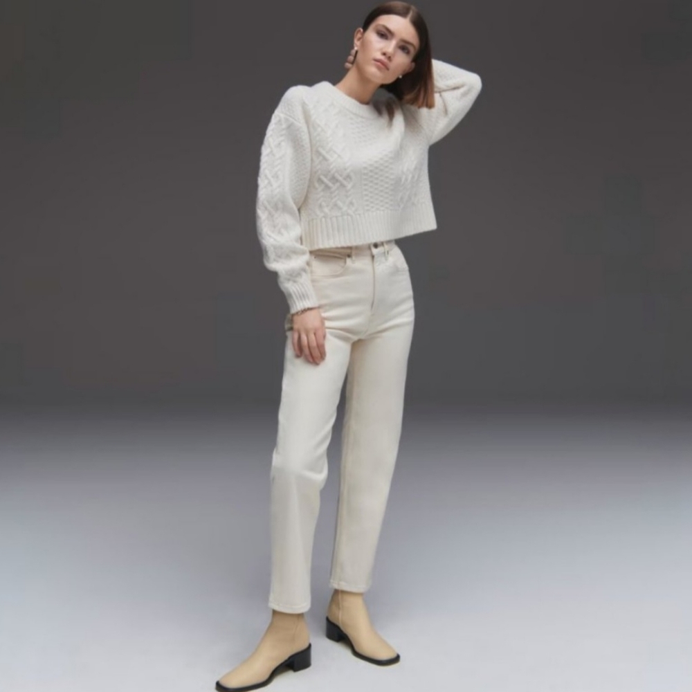 NEW Everlane the original Cheeky Jean Organic cotton Straight Leg 28.5 Regular.